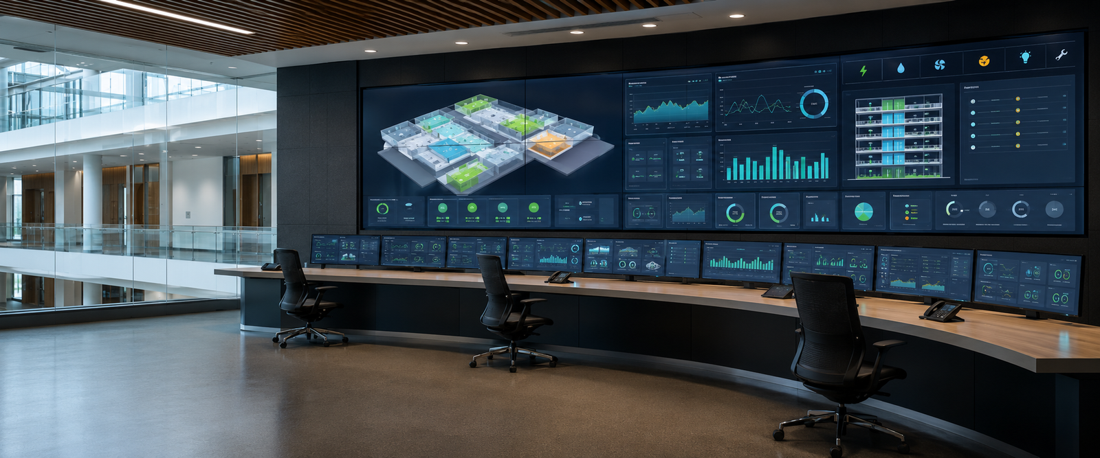 Centralized hospital monitoring dashboard
